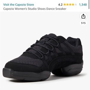 Capezio women’s studio dance shoes size 8